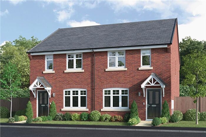 3 Bedroom Semi Detached House For Sale In "Denton" At George Lees Avenue, Priorslee, Telford, TF2