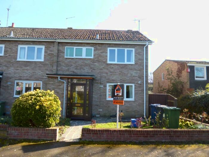 3 Bedroom House To Rent In Grayling Close, Chesterton, Cambridge, CB4