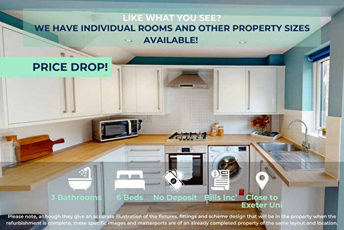 6 Bedroom House To Rent In Lyncombe Close, EX4