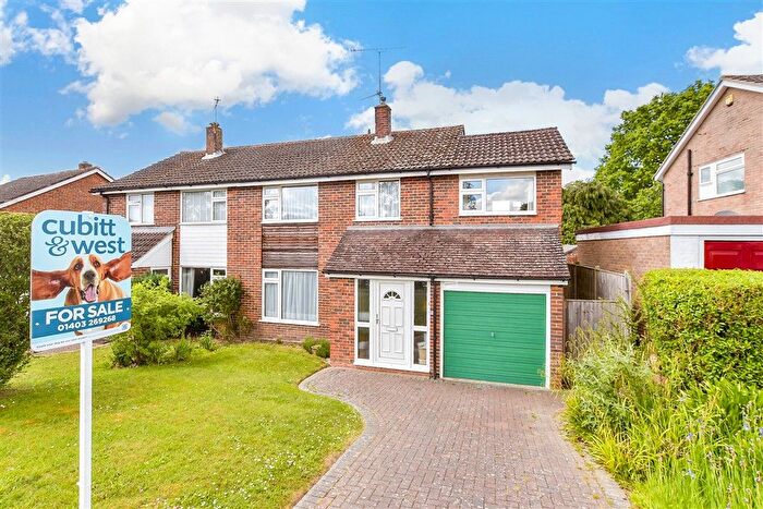 4 Bedroom Semi-Detached House For Sale In St. Leonard's Road, Horsham, West Sussex, RH13