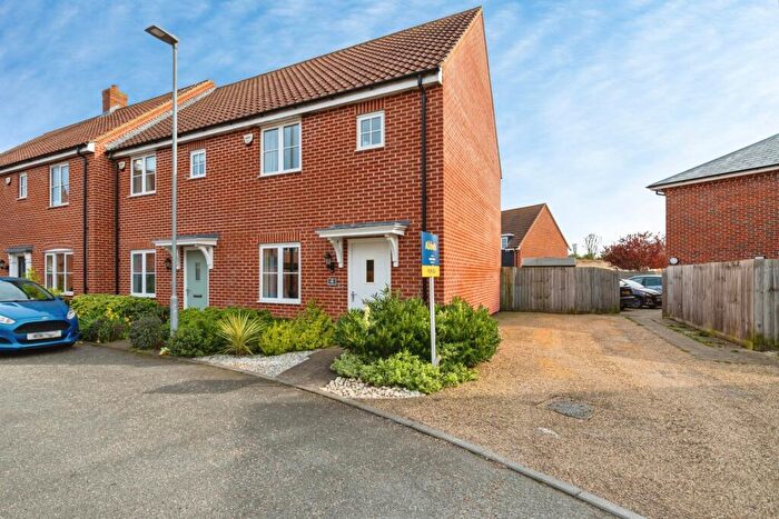 2 Bedroom End Of Terrace House For Sale In Batchelors Loke, Stalham, Norwich, Norfolk, NR12