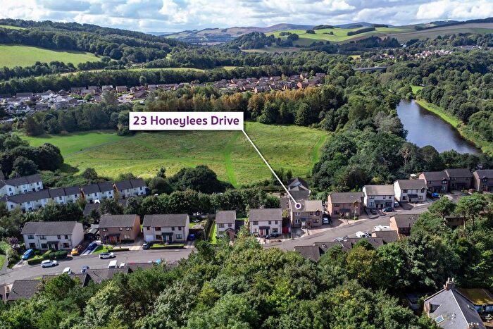 2 Bedroom Semi-Detached House For Sale In Honeylees Drive, Tweedbank, Galashiels, TD1
