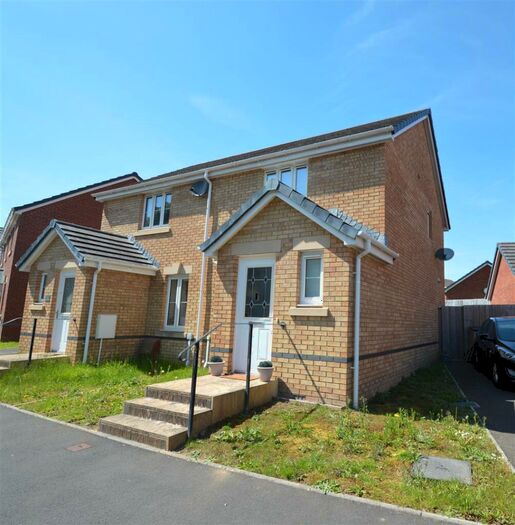 2 Bedroom Semi-Detached House To Rent In Bryn Meurig, Llanharry, Pontyclun, CF72