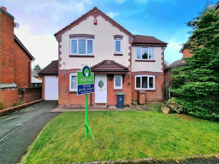 4 Bedroom Detached House To Rent In Tercel Grove, Stoke-On-Trent, Staffordshire, ST3