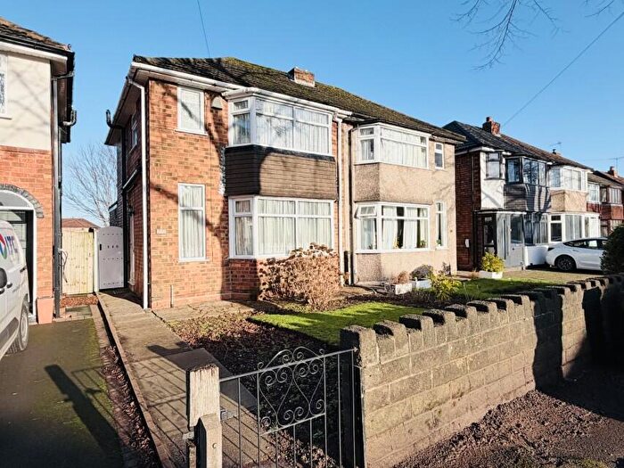 2 Bedroom Semi-Detached House For Sale In Cranes Park Road, Sheldon, Birmingham, B26