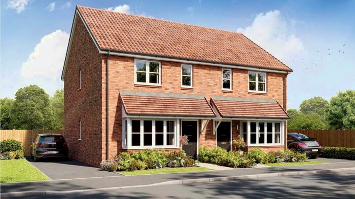 3 Bedroom Semi-Detached House For Sale In "Alderley" At Off, Market Drayton, TF9