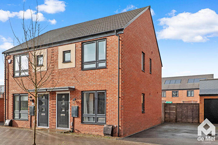 2 Bedroom Semi Detached House For Sale In Amberoid Drive, Bishops Cleeve, GL52