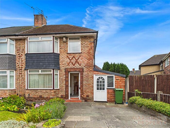 3 Bedroom Semi Detached House For Sale In Glendevon Road, Liverpool, Merseyside, L16
