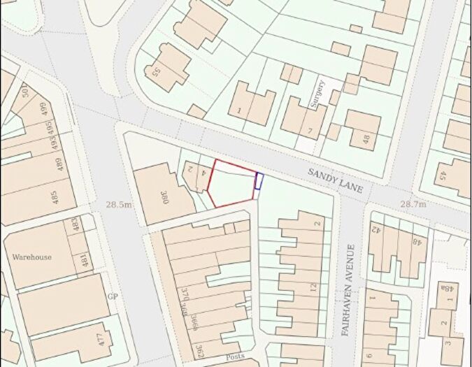 Land For Sale In Sandy Lane, Chorlton, M21