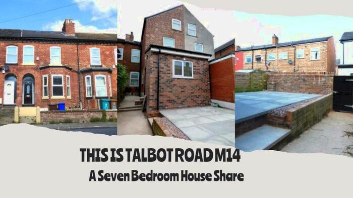 7 Bedroom Terraced House To Rent In Talbot Road Fallowfield, M14