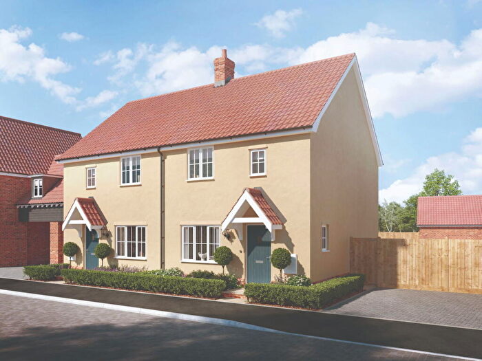 3 Bedroom Semi-Detached House For Sale In Plot - The Redwing, Oak Grove, Eyke, Nr Woodbridge, Suffolk, IP12