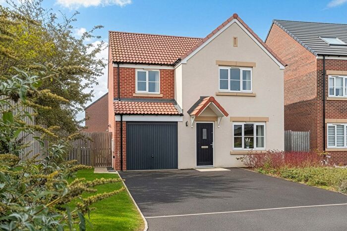 4 Bedroom Detached House For Sale In Kittiwake Place, Morpeth, Northumberland, NE65