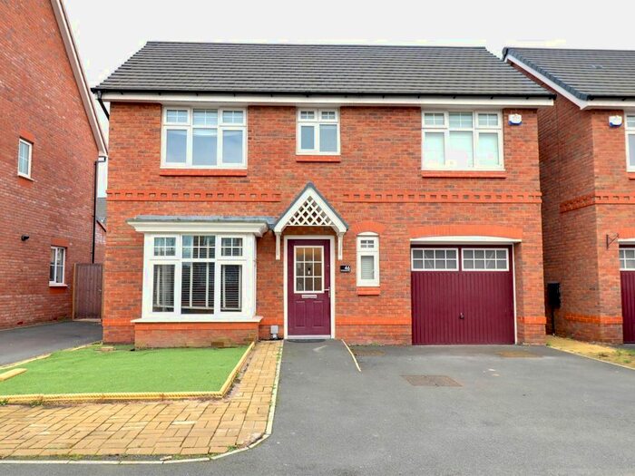 3 Bedroom Detached House To Rent In Richard Darroch Way, Crewe, CW1