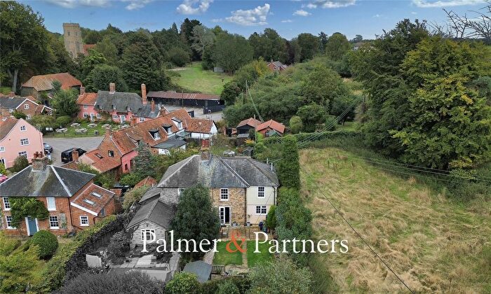 3 Bedroom Semi-Detached House For Sale In The Street, Shottisham, Woodbridge, Suffolk, IP12