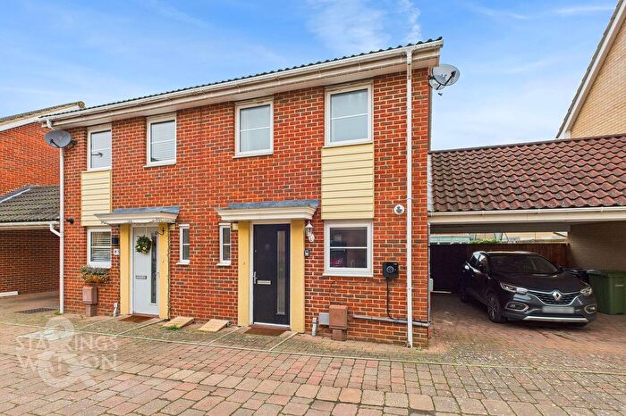 2 Bedroom Semi Detached House For Sale In Stockwell Road, Queens Hills, Norwich, NR8