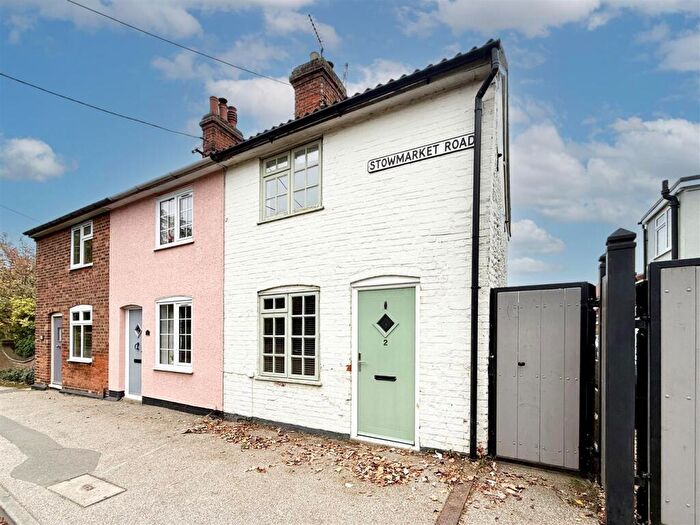 2 Bedroom End Of Terrace House For Sale In Stowmarket Road, Needham Market, Ipswich, IP6