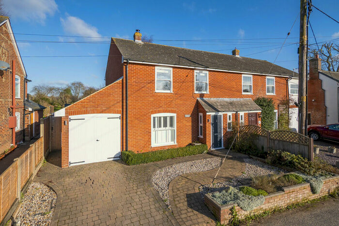 3 Bedroom Semi-Detached House For Sale In Little Waldingfield, Sudbury, Suffolk, CO10
