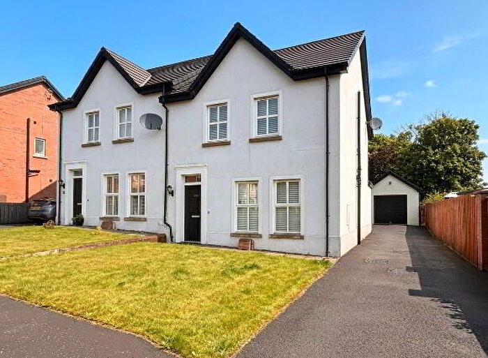 3 Bedroom Semi-Detached House For Sale In The Nursery, Ballymena, BT43