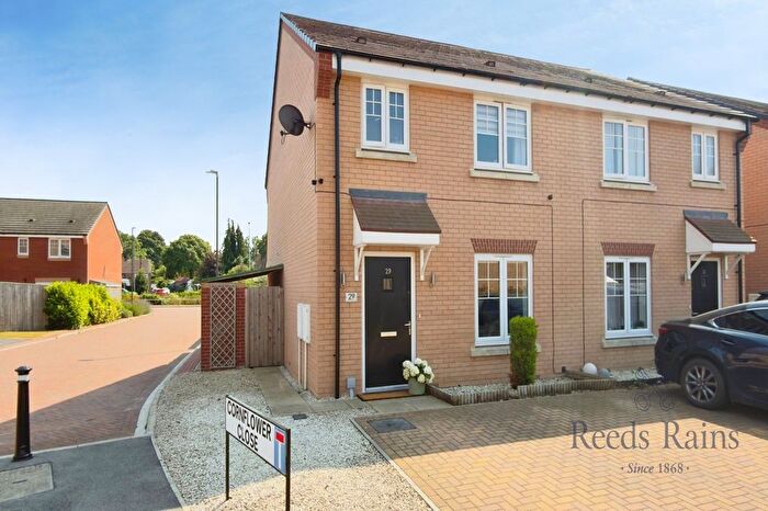 3 Bedroom Semi-detached House For Sale In Cornflower Close, Hambleton, Selby, North Yorkshire, YO8