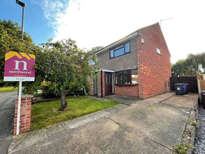 2 Bedroom Semi-Detached House To Rent In Cookham Close, Mickleover, Derby, DE3