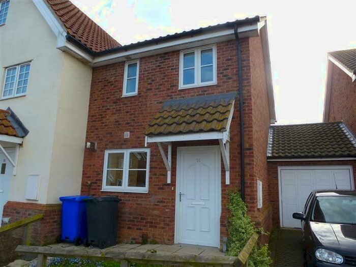2 Bedroom Terraced House To Rent In Heathlands, Beck Row, Bury St. Edmunds, IP28