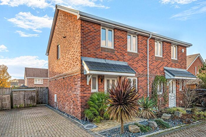 2 Bedroom Semi Detached House For Sale In Knight Gardens, Lymington, Hampshire, SO41