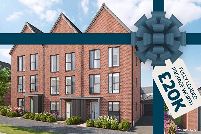 3 Bedroom Terraced House For Sale In "The Poplar" At Trood Lane, Exeter, EX2