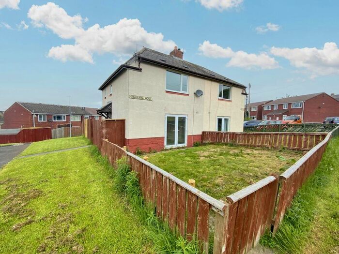 2 Bedroom Semi-Detached House To Rent In Evansleigh Road, Moorside, Consett, Durham, DH8