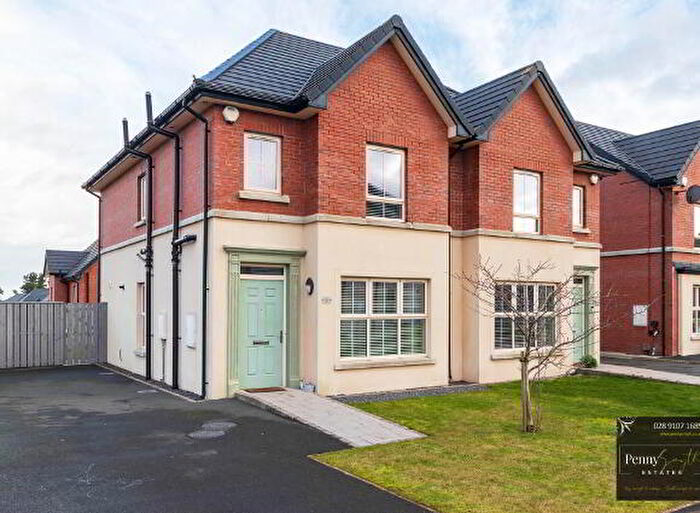 3 Bedroom Semi-Detached House For Sale In Lynn Hall Place, Bangor, BT19