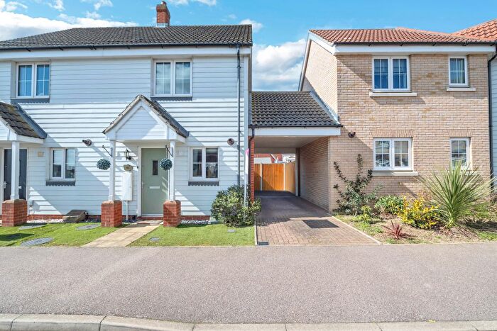 2 Bedroom Semi Detached House For Sale In Osprey Drive, Stowmarket, IP14