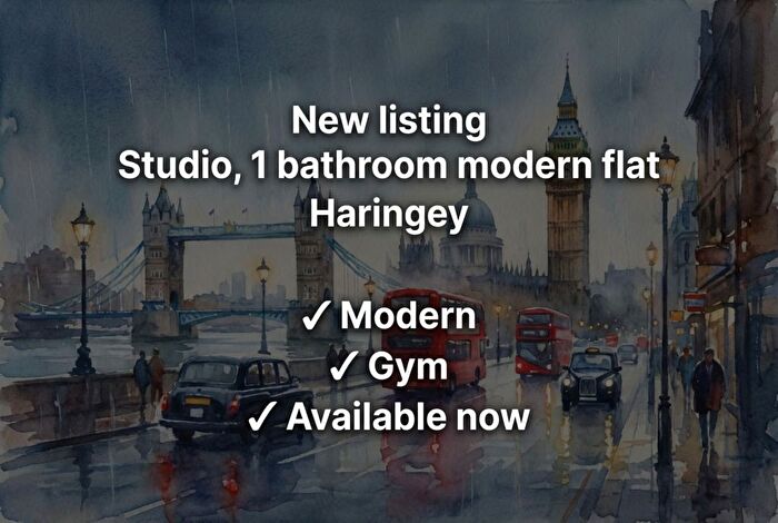 Studio To Rent In Chesnut Road, London, N17