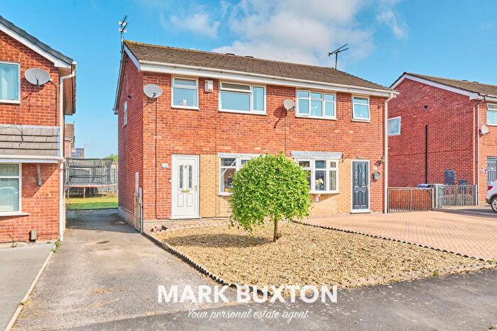 3 Bedroom Semi-Detached House For Sale In Roman Drive, Chesterton, Newcastle-under-Lyme, ST5