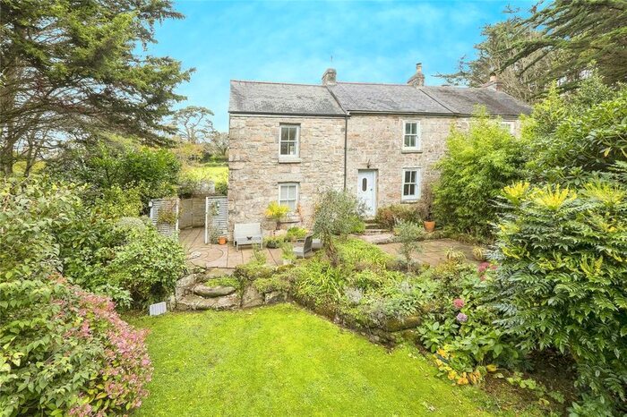 3 Bedroom Semi-Detached House For Sale In Lamorna, Penzance, Cornwall, TR19