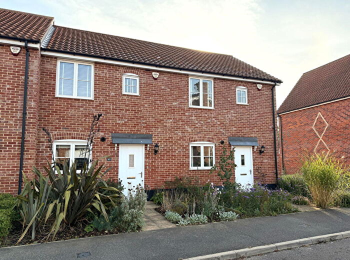 2 Bedroom Terraced House For Sale In Bibbys Way, Framlingham, Suffolk, IP13