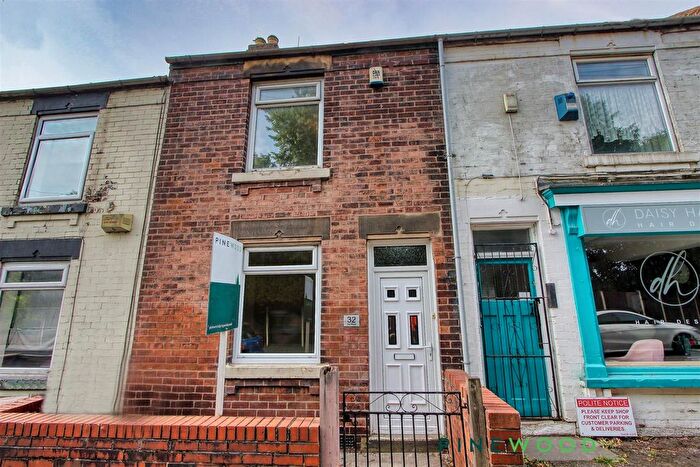 2 Bedroom Terraced House To Rent In Top Road, Calow, Chesterfield, Derbyshire, S44