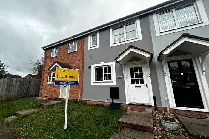 2 Bedroom Terraced House To Rent In Primrose Drive, Burton-On-Trent, DE14