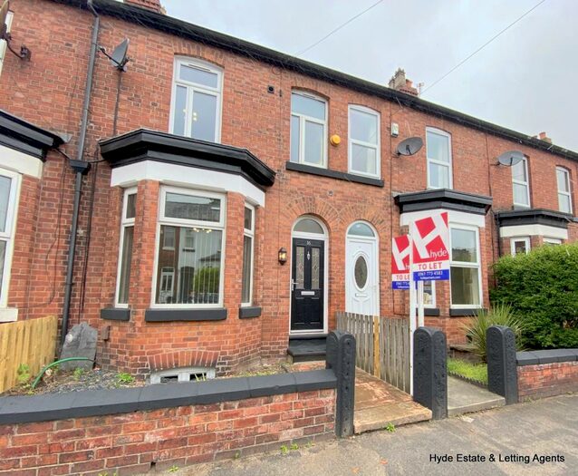 3 Bedroom Terraced House To Rent In Heywood Road, Sale, Manchester, M33