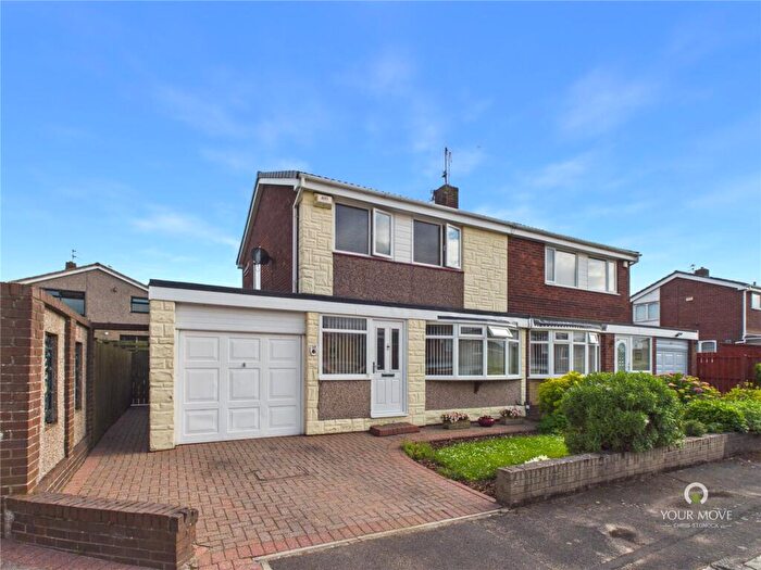 3 Bedroom Semi-Detached House For Sale In Hillcrest, Ashington, Northumberland, NE63