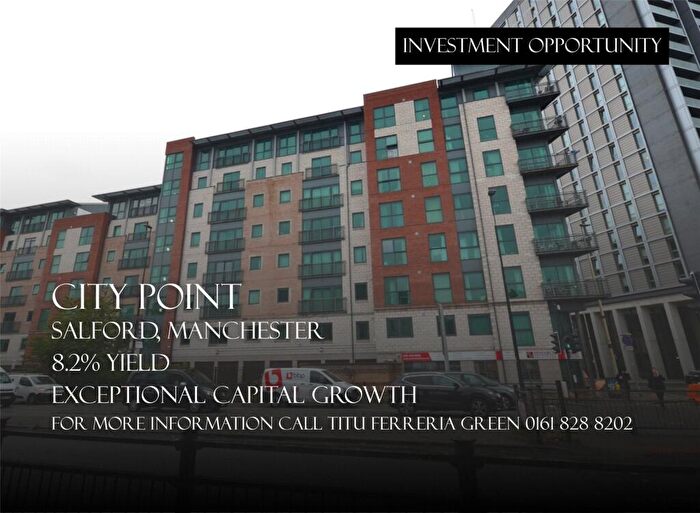 1 Bedroom Apartment For Sale In Chapel Street, Salford, Greater Manchester, M3