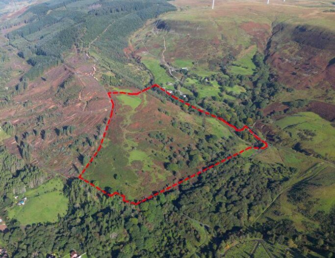 Land For Sale In Approximately . Acres Of Land, North Of Glyncoli Farm, Treorchy, CF42
