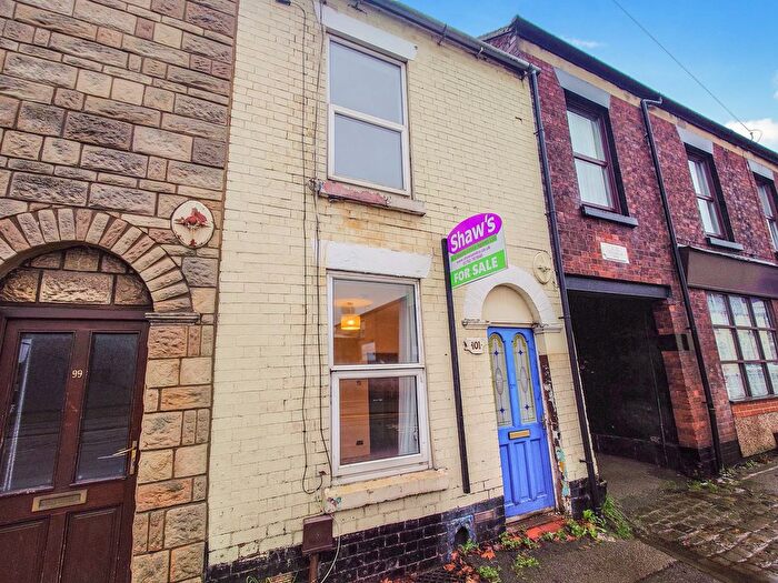 2 Bedroom Terraced House For Sale In High Street, Silverdale, Newcastle, ST5