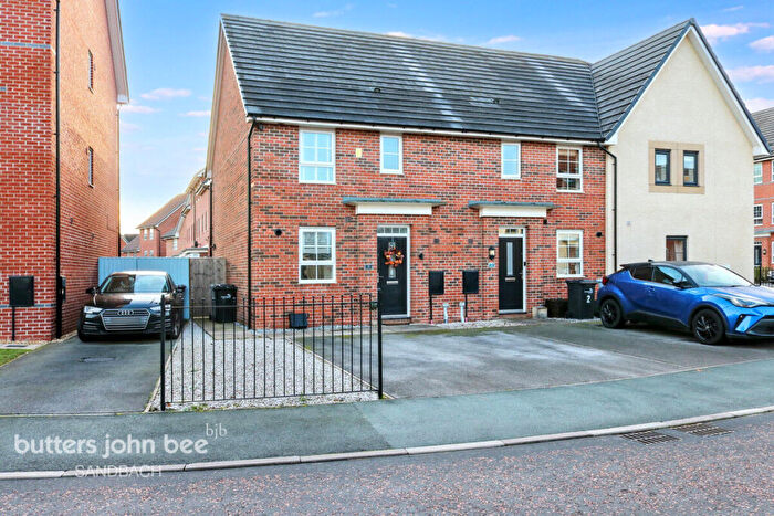 3 Bedroom Semi-Detached House For Sale In Meadow Brown Place, Sandbach, CW11