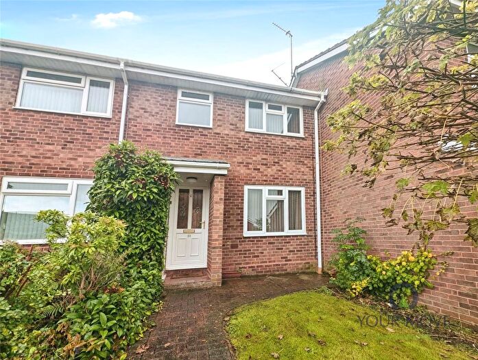 3 Bedroom Terraced House To Rent In Archers Close, Droitwich, Worcestershire, WR9