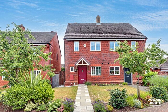 2 Bedroom Semi-Detached House For Sale In Agincourt Road, Lichfield, WS14