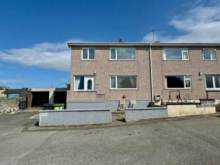 3 Bedroom Semi-Detached House For Sale In Trehwfa Crescent, Holyhead, LL65