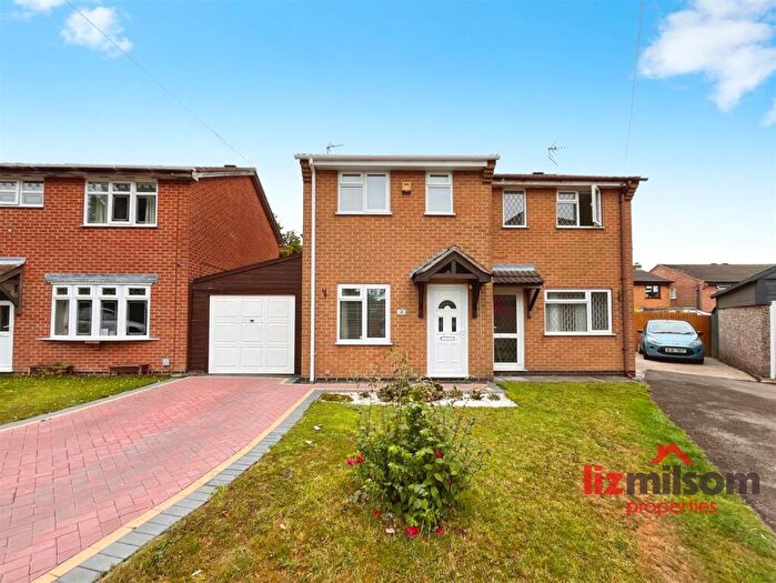 2 Bedroom Semi-Detached House For Sale In Millfield Croft, Midway, Swadlincote, DE11