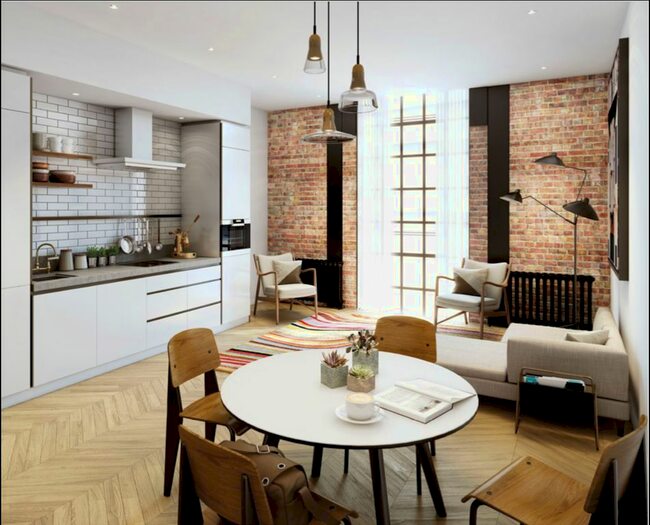 Studio To Rent In Switch House East, Battersea Power Station, SW11