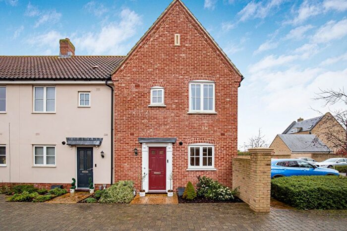 3 Bedroom End Terrace House For Sale In Bayley Road, Alconbury Weald, Cambridgeshire., PE28
