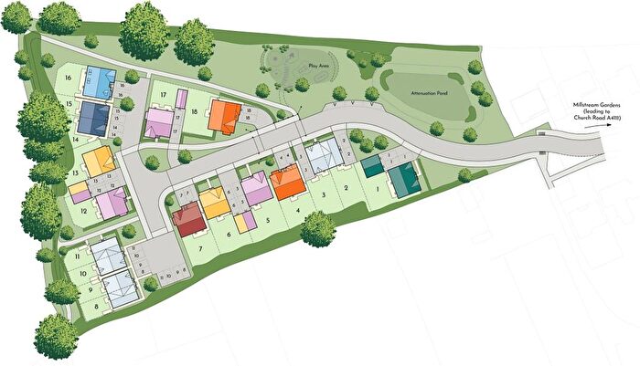 3 Bedroom Semi-Detached House For Sale In Plot, The Lacy, St Marys Meadow, Eardisley, Hereford, Herefordshire, County, HR3