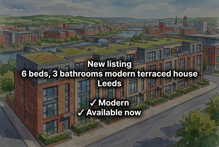 6 Bedroom Terraced House To Rent In Hessle Place, Hyde Park, Leeds, LS6